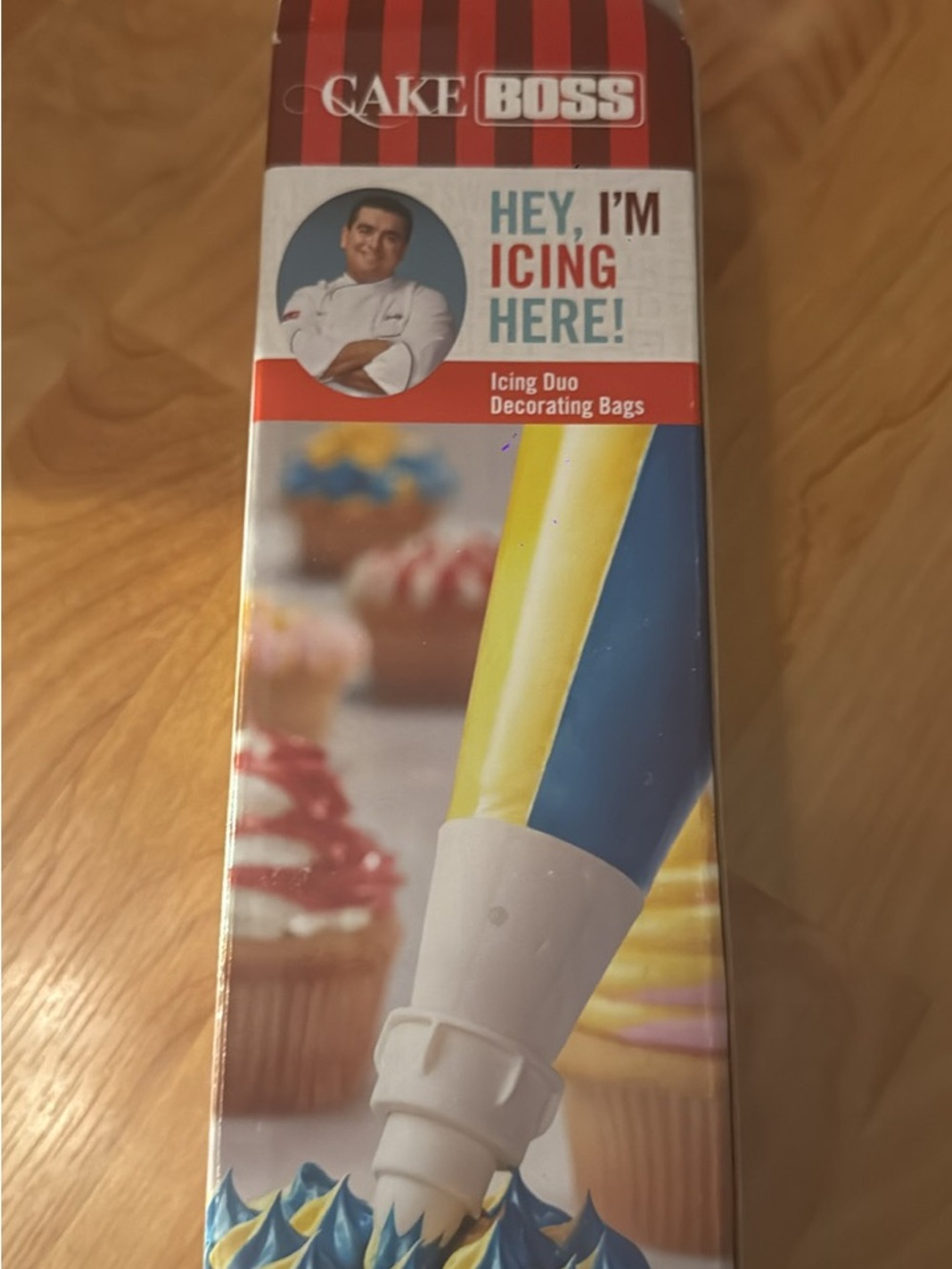 Cake Boss Yellow & Blue Icing Duo Decorating Bags
